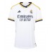 Real Madrid David Alaba #4 Replika Hemma matchkläder Dam 2023-24 Korta ärmar